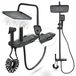 Heckermann LS06 set de douche, couleur graphite