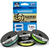 Shimano Kairiki 8 Gevlochten Vislijn 300m 0.13mm Veelkleurig