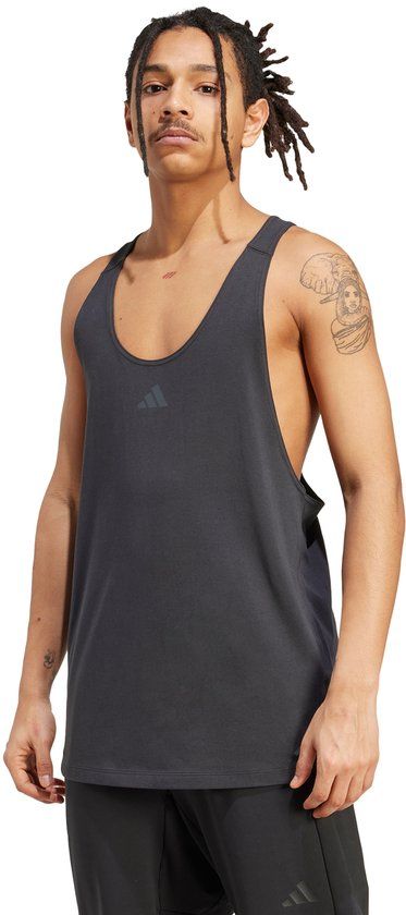 Adidas Performance Primelift Stringer Tanktop - Heren - Zwart