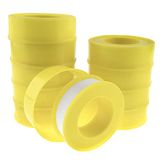 SeKi 10 stuks PTFE Teflon afdichtingstape, 12 mm x 12 meter, voor het afdichten van alle schroefdraad, waterdicht, buisafdichtband, schroefdraadafdichtingstape