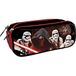 Made in Trade AST4726 Etui met 3 vakken, 85 x 220 x 90 mm Wars1, synthetisch, zwart, 23 x 10 x 6 cm