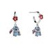 Lilo & Stitch Flower Stitch Unisex Ear Stud - zilverkleurig - Standard
