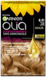 Garnier Olia Ammoniavrije Permanente Haarkleuring 8.31 Golden Ash Blond