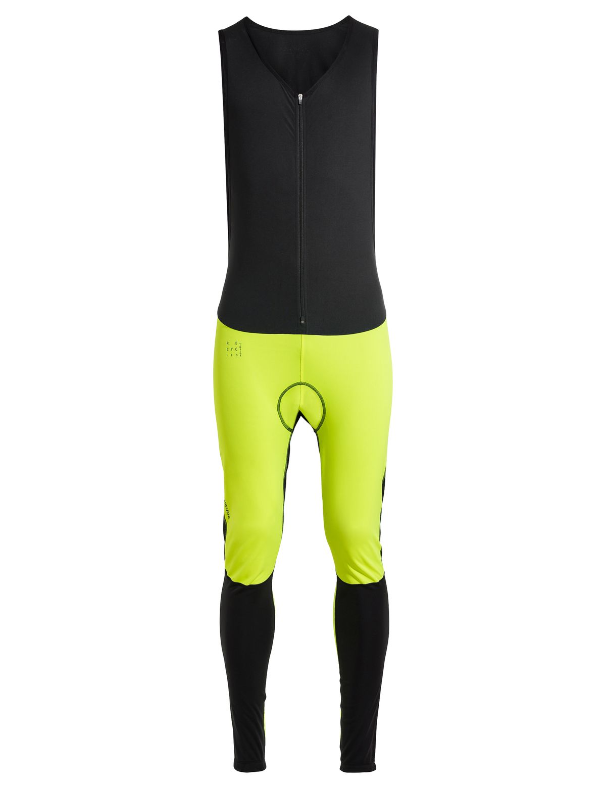 VAUDE Posta Warme Bib Tights Heren - Geel - Maat M