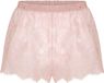 Hunkemöller Short Allover Lace Legacy Roze