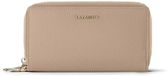 Lazarotti Bologna Leather Double Zip Around Wallet Sand beige