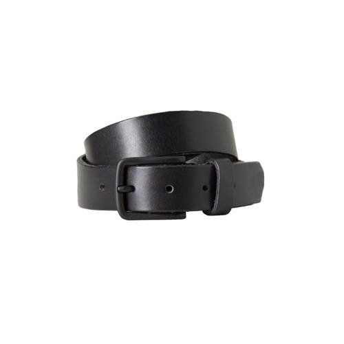 Jack & Jones leren riem - zwart - 5713232107892