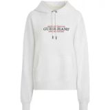 GUESS JEANS Sweatshirt 'American Tradition' rood / zwart / wit