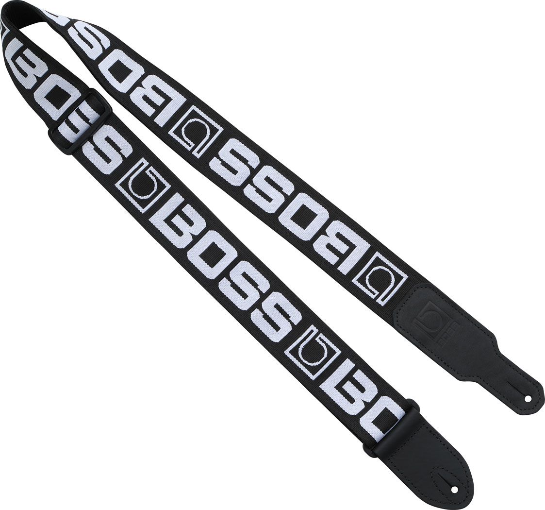 BOSS BSM-20-BW riem Polyester Zwart, Wit