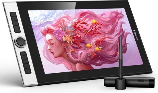 XP-Pen Grafische tablet met scherm - Innovator 16 15,6-inch FHD - passieve pen met 8192 niveaus