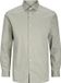Jack & Jones Overhemd Jprblaparker Shirt L/s Noos 12227385 Smokey Olive/slim Fit Mannen Maat - M