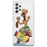 ERT GROUP mobiel telefoonhoesje voor Samsung A52 5G / A52 LTE 4G / A52S 5G origineel en officieel erkend Marvel patroon Guardians of the Galaxy 020, gedeeltelijk bedrukt