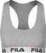 Fila - Woman Bra Elastic Band - Dames Ondergoed - XL - Grijs