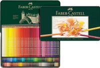 FABER-CASTELL Polychromos kleurpotloden, 120 kleuren in metalen etui