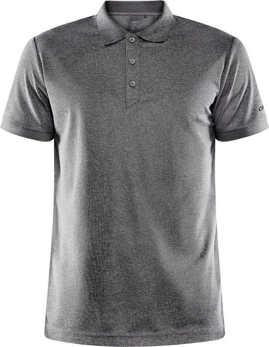 Craft CORE Unify Polo Shirt - Men - Dk Grey Melange - XS