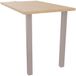 Eol Bureau aanbouw Arial 80x60 cm dikte 25 mm - stoenvoet carré