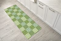 Velvet tapijt, Made in Italy, non-slip, digitale druk op zacht polyester fluweel, 50 x 145 cm, afmetingen: V100