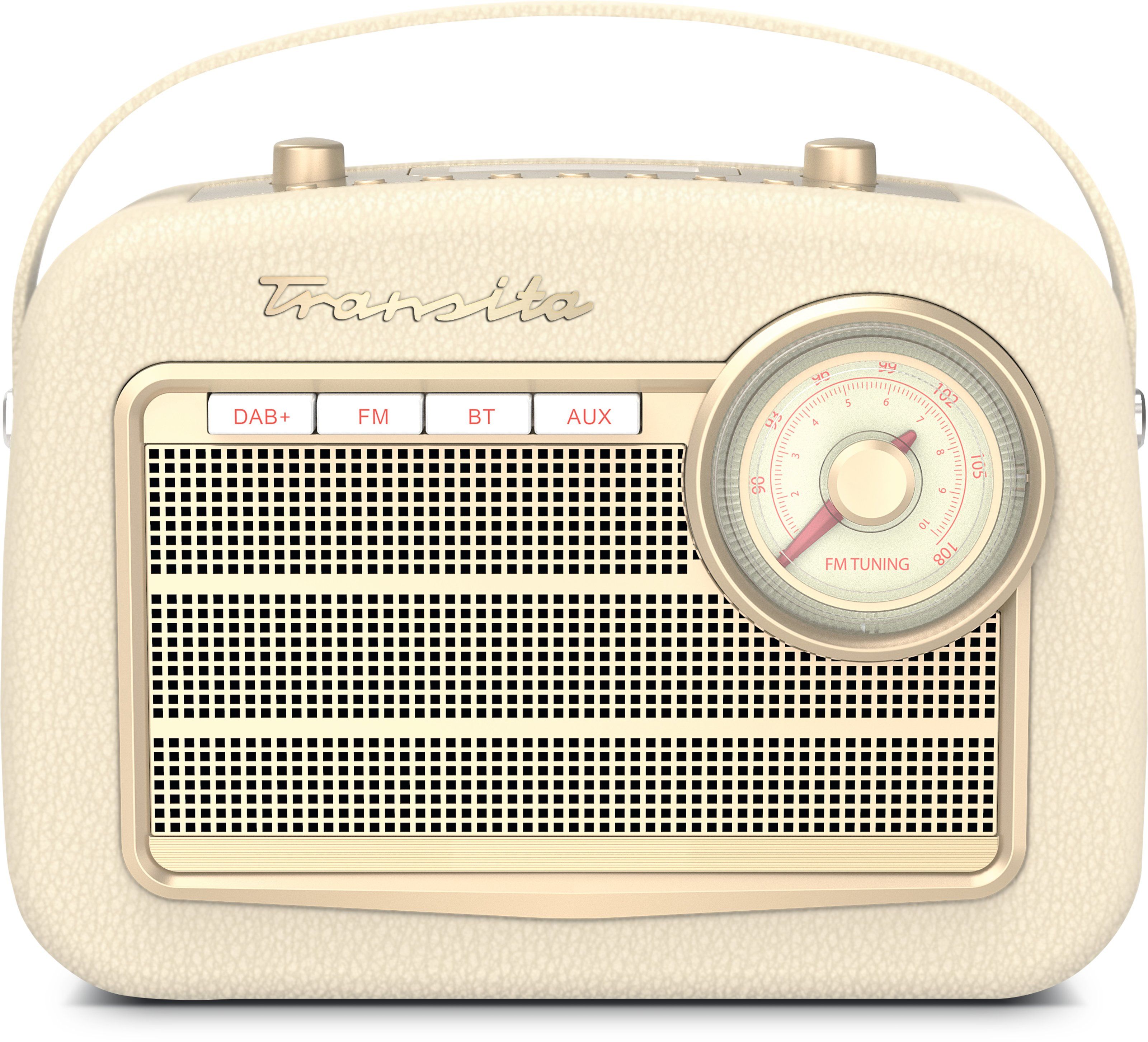 TechniSat Transita 130 Retro DAB+ Radio - Beige