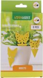 Pro Garden Rouwvliegen plakstrips - 8x stuks - geel