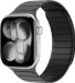 Buddi Fuse Magnetisch Bandje Geschikt voor Apple Watch 1/2/3/4/5/6/7/8/9/10/11/SE - 38/40/41/42MM - Siliconen Sportbandje met Magneetsluiting Grijs