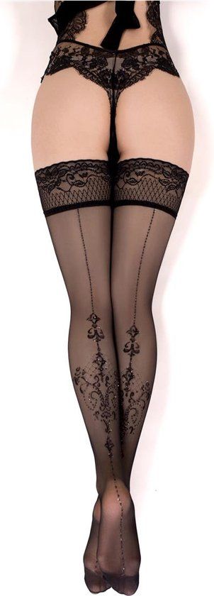 Ballerina Fantasy Hold Ups Kousen 20 denier Zwart