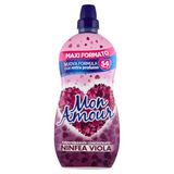 Mon Amour Wasverzachter, concentraat, zwart, verleidelijk, zacht en geurend – 54 wasbeurten, 1350 ml