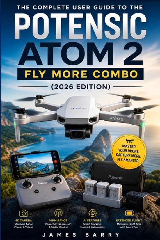 The Potensic The Complete User Guide to the Potensic ATOM 2 Fly More Combo (2026 Edition)