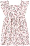 Vertbaudet Robe pour filles à manches à volants