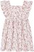 Vertbaudet Robe pour filles à manches à volants