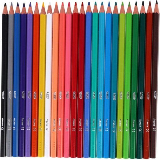 Bic Kids Tropicolors Kleurpotloden - 24 stuks