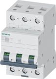 Siemens 5SL63637 5SL6363-7 Zekeringautomaat 3-polig 63 A 400 V