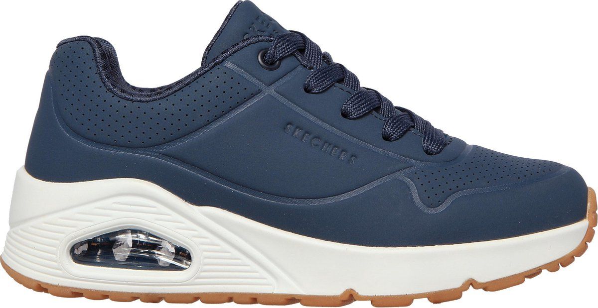 SKECHERS Uno-Stand On Air Jongens Sneakers - Navy - Maat 27