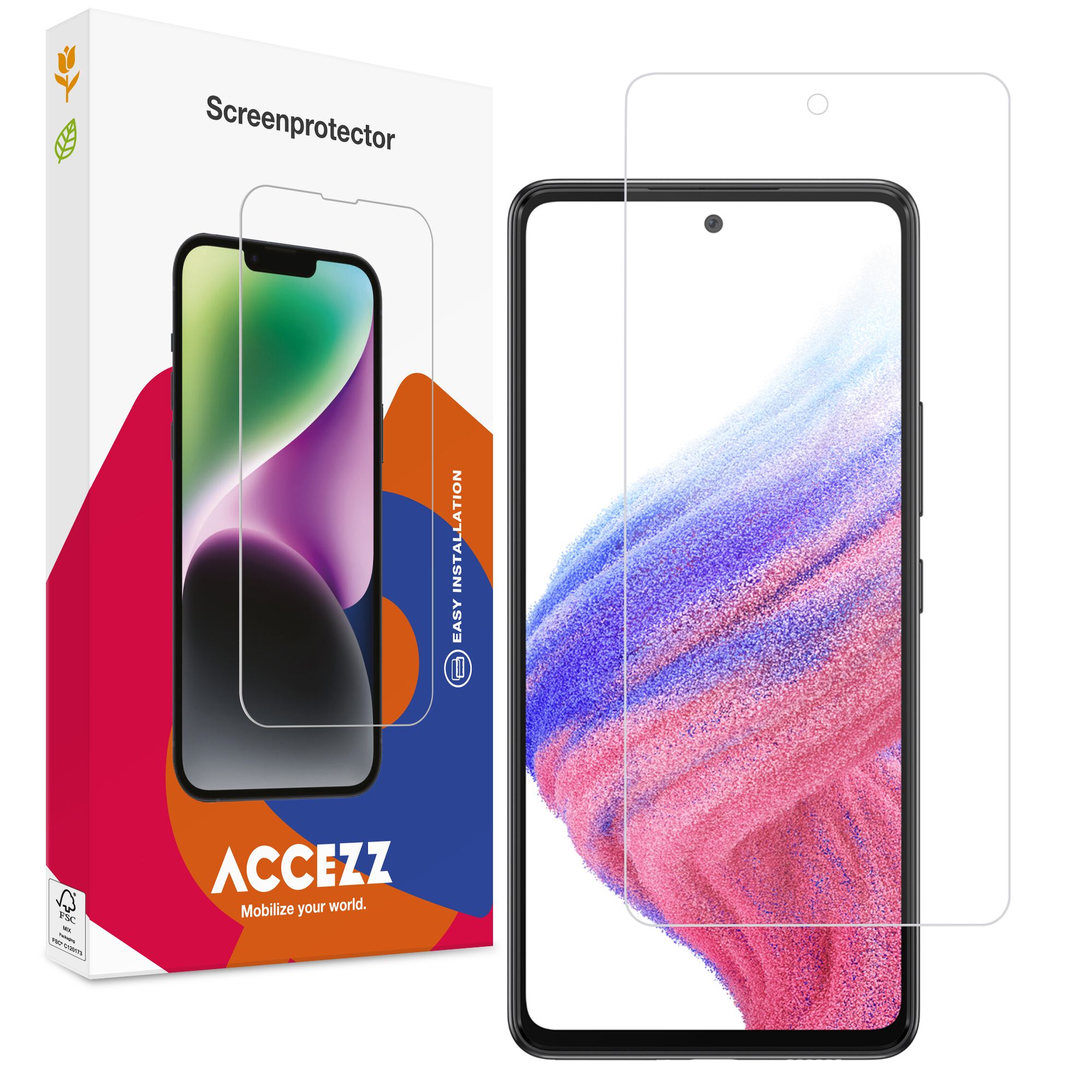 Accezz Gehard Glas Screenprotector Samsung Galaxy A51