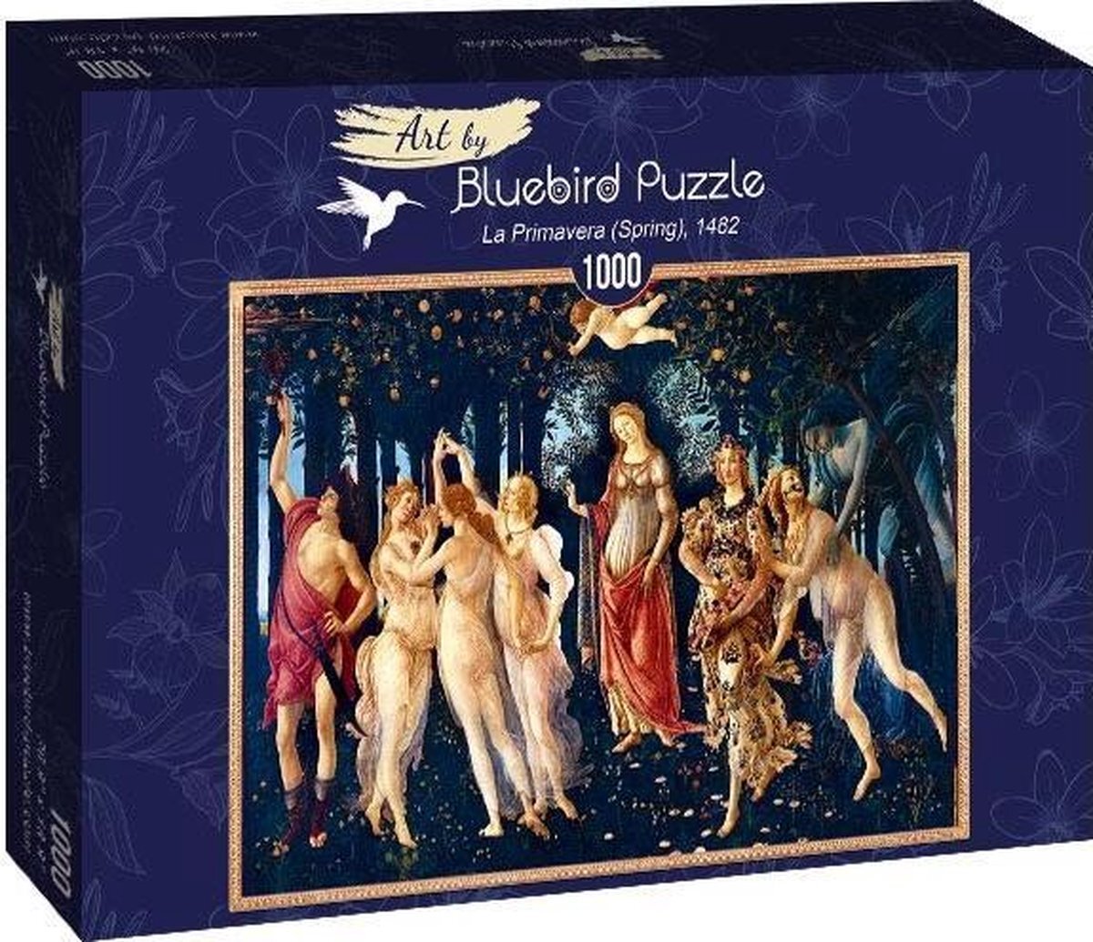 Art by BlueBird Josephine Wall Puzzel met 2000 stukjes, Iris, Keeper of The Rainbow + tapijt