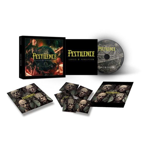 Pestilence Agonia Levels of Perception CD Limited Edition Slipcase Box Set Heavy Metal Polen Engels 5908287133525