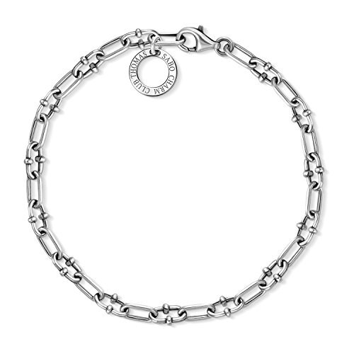 Thomas Sabo Charm Club X0255-637-21-L20 Bedelarmband voor dames en heren, 925 sterling zilver