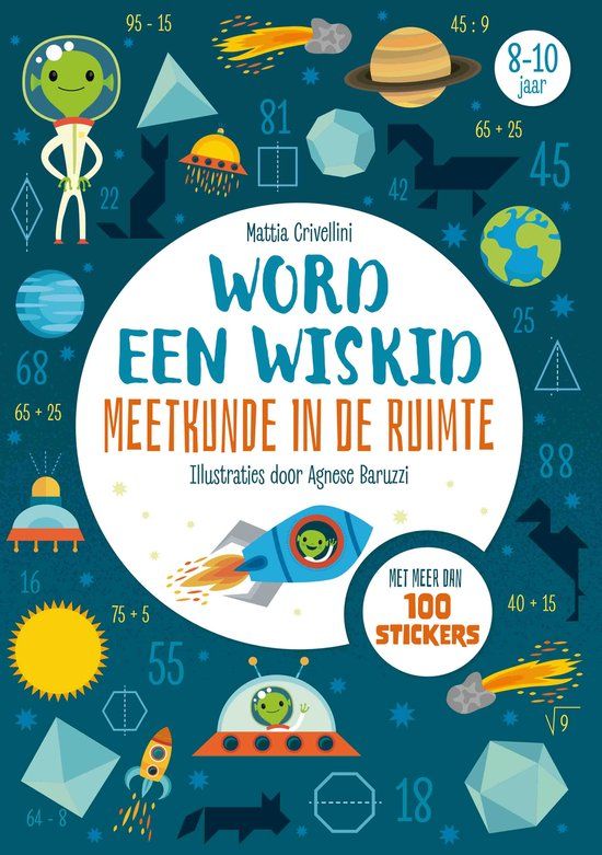 Rebo Productions Meetkunde in de ruimte - Word een wiskid Paperback | 64 pagina's