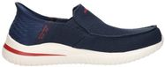 Skechers Slip-Ins Delson 3.0 Cabrino Instappers - Heren - Blauw - Maat:47