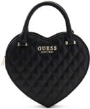 GUESS Atabey Heart Bag Black