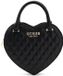 GUESS Atabey Heart Bag Black
