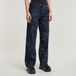 G-Star Judee Loose Wmn Jeans Femme 26/30 Coton Frozen Liquid Layers