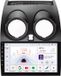 Happiq Autoradio met Bluetooth et CarPlay pour Nissan Qashqai J10 (2006-2013)