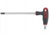 Teng 510503 Inbussleutel 3mm met T-greep, 30° kantelbereik, Zwart