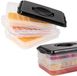 Vilde Grupa Orion Ham en Kaas Bewaardoos 3-Niveaus 3x 600 ml