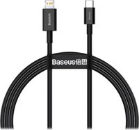 BASEUS Superior Series USB-C vers Apple Lightning PD 20W 1 mètre Noir