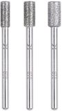 Wolfcraft Diamantslijpstift-set, cilindervormig, 3-dlg. - 5987000