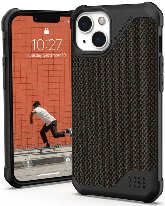 Urban Armor Gear Metropolis LT Series Apple iPhone 13 Hoesje Olive