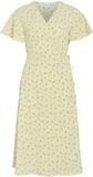 VILA VILOVIE S/S WRAP MIDI DRESS - NOOS