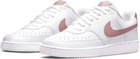 Nike Court Vision Low Sneaker Dames Wit/Roze Maat 41
