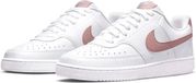 Nike Court Vision Low Sneaker Dames Wit/Roze Maat 41